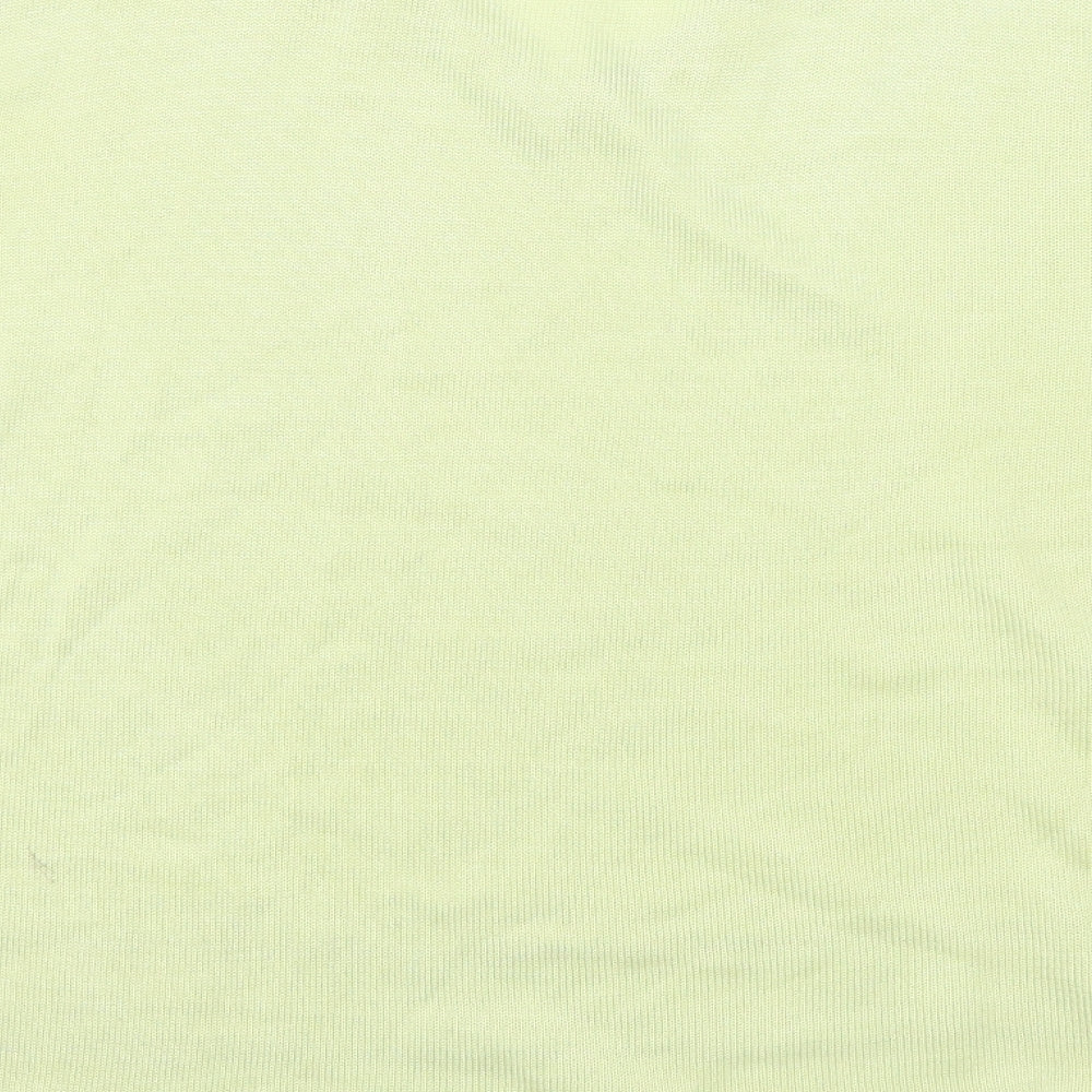 Xasamia Womens Green Basic T-Shirt Size S