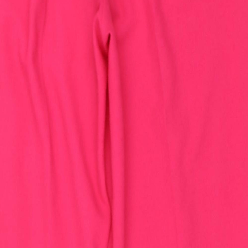 F&F Womens Pink Trousers Size 10 L27 in