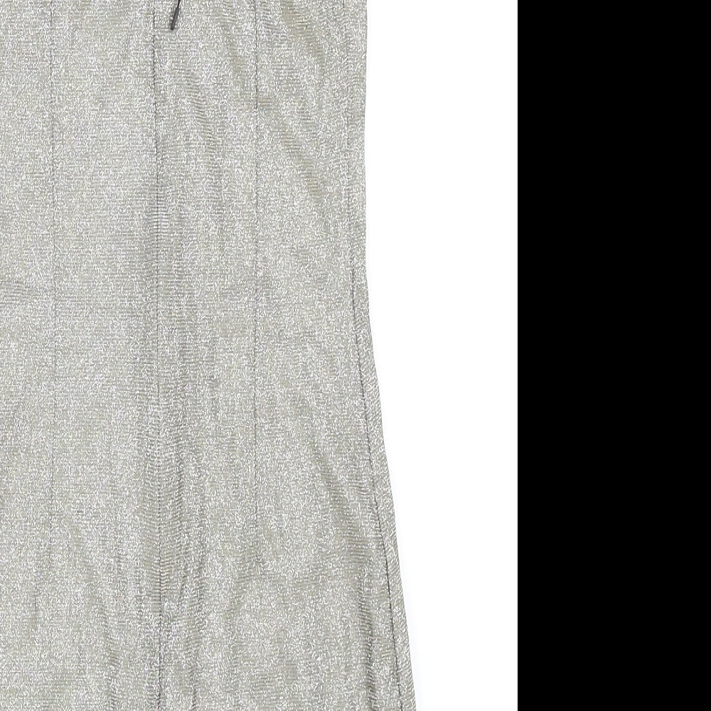 Femme Luxe Womens Gold Bodycon Size 6