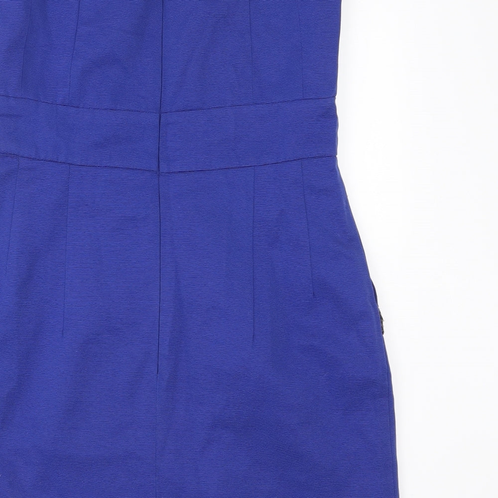 RESERVED Womens Blue Sheath Size 10