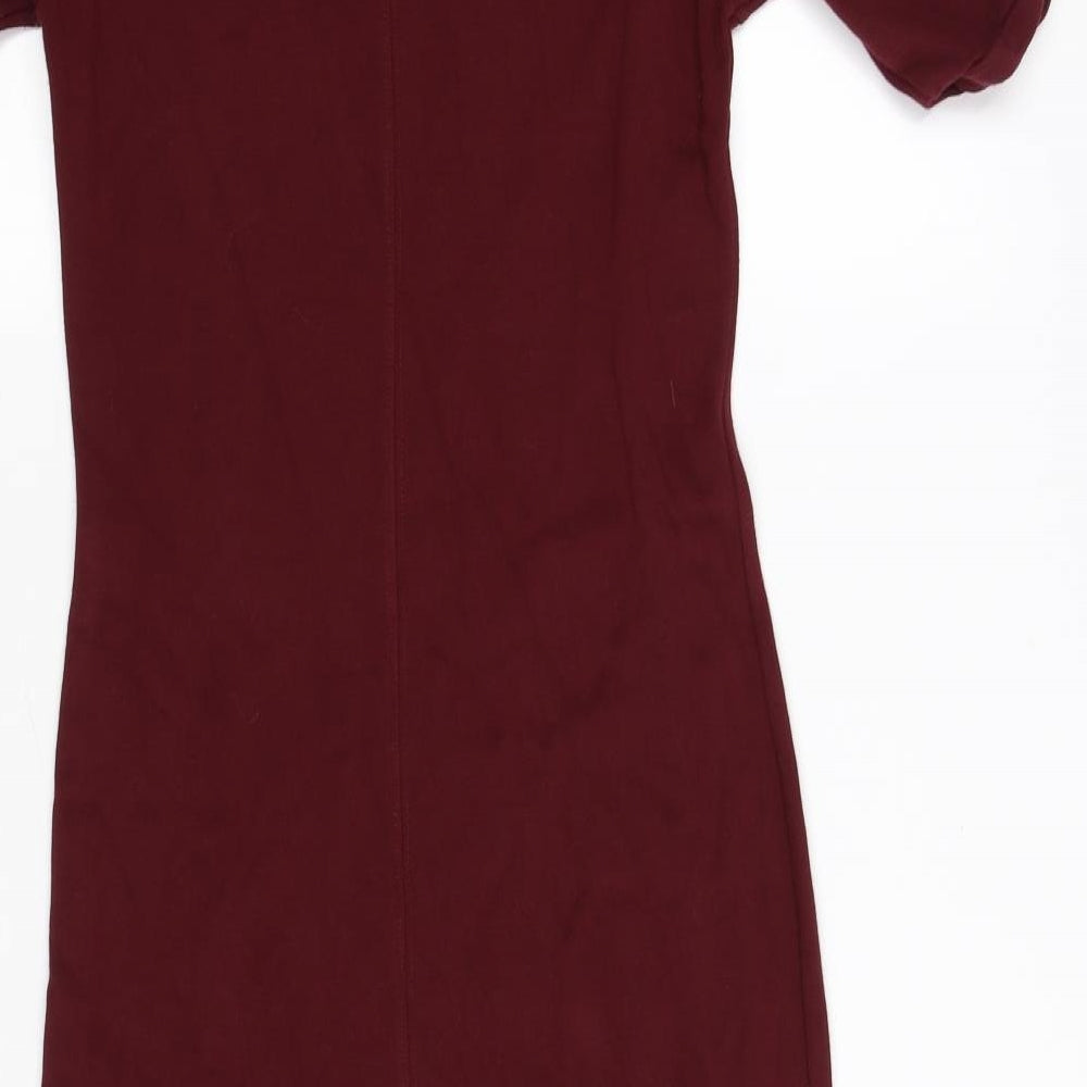 tpshop Womens Purple Fit & Flare Size 12
