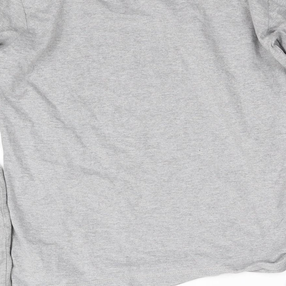 keanu Girls Grey Basic T-Shirt Size 11-12 Years