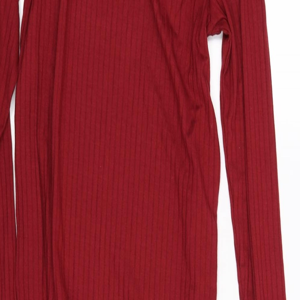 George Womens Red Fit & Flare Size 8