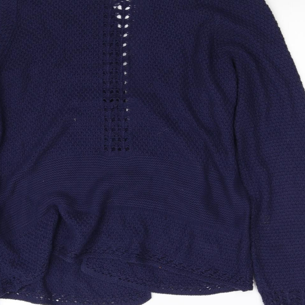 Papaya Womens Purple Cardigan Jumper Size 14