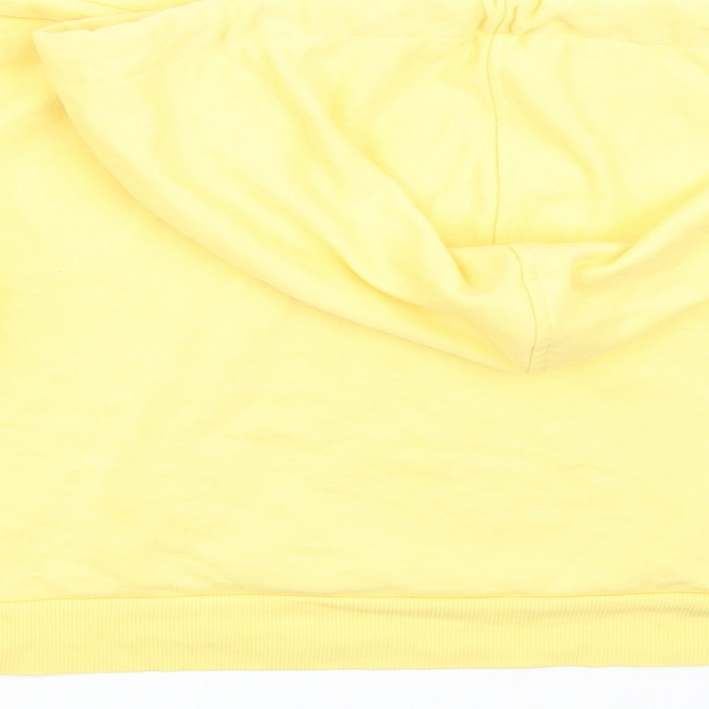 Topshop Womens Yellow Pullover Jumper Size 14