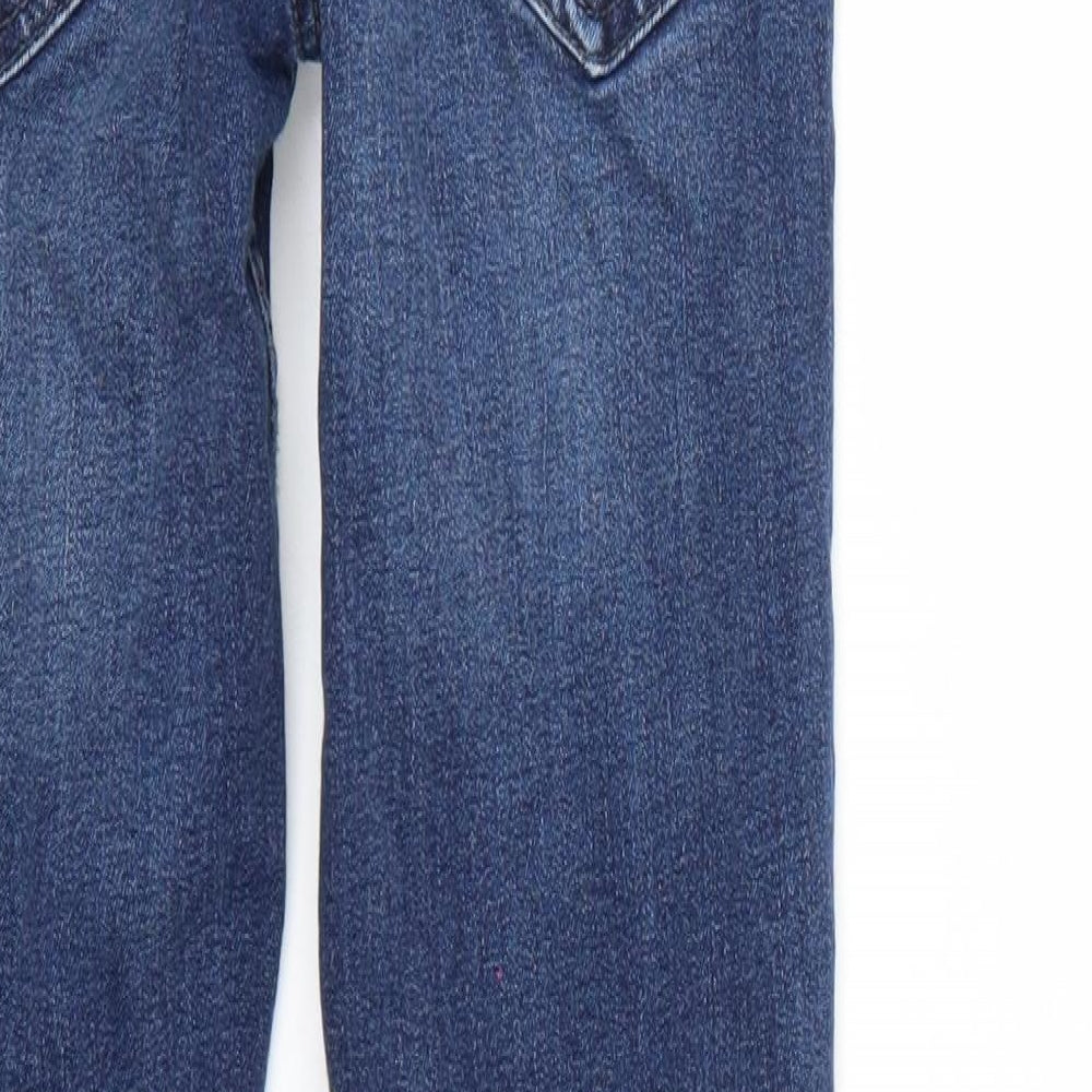 Fenim Womens Blue Skinny Jeans Size 30 L28 in