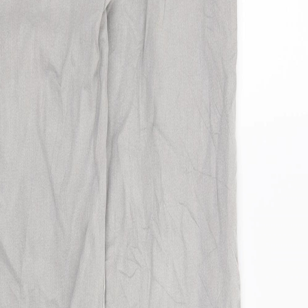 Preworn Womens Grey Straight Jeans Size 28 in L28 in