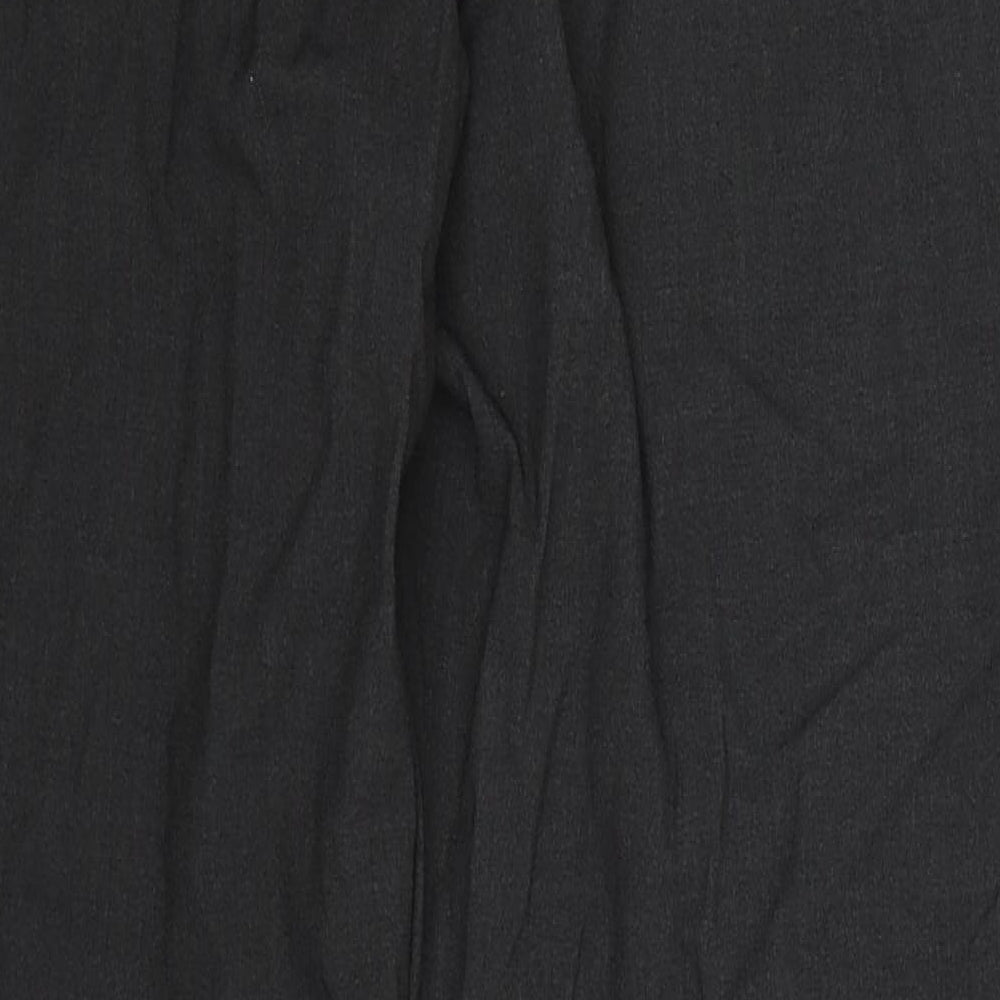 Marks and Spencer Womens Grey Trousers Size 14 L28 in