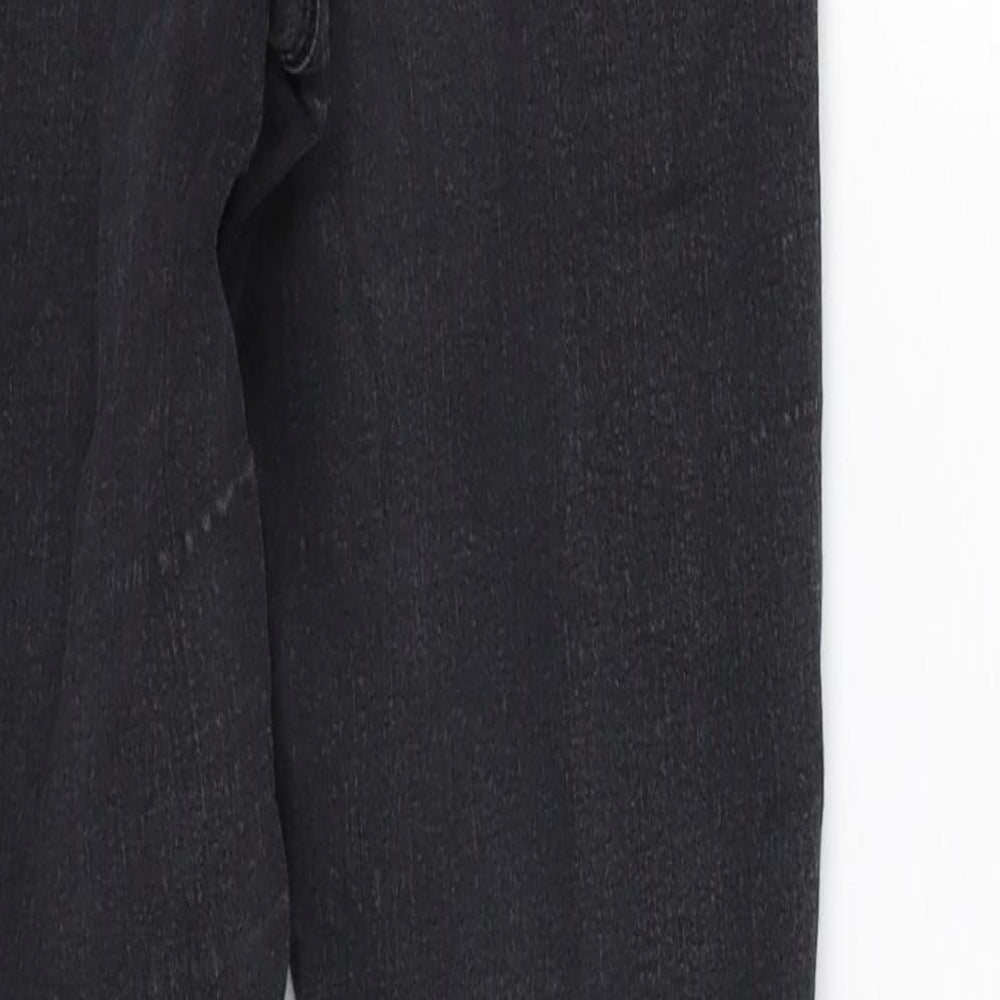 Topshop Womens Black Denim Jegging Jeans Size 25 in L26 in