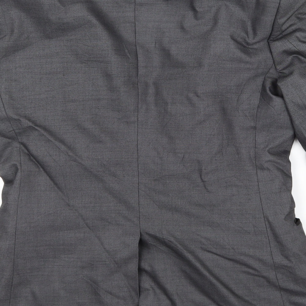 River Island Mens Grey Jacket Blazer Size 34
