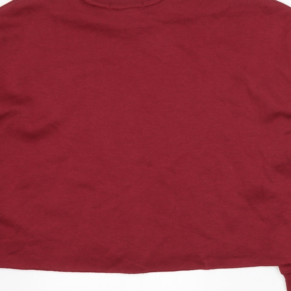 Primark Womens Red Pullover Sweatshirt Size XS