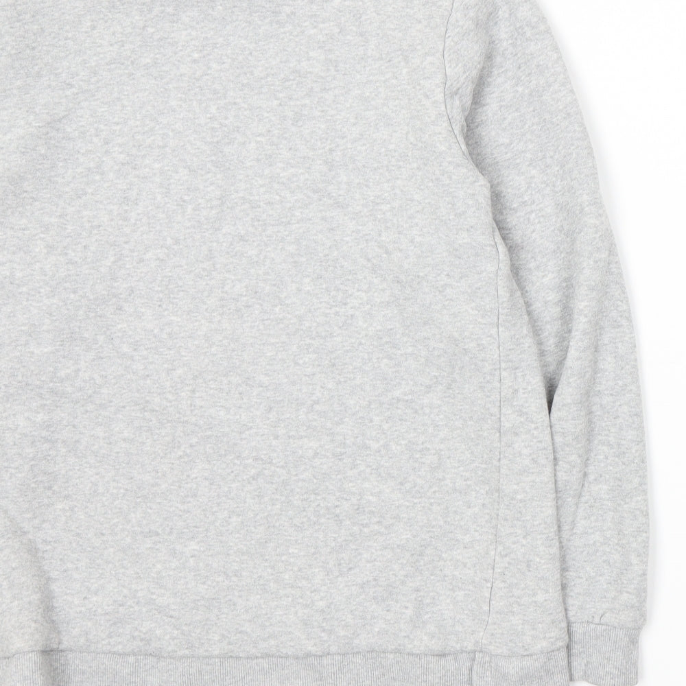 F&F Mens Grey Pullover Sweatshirt Size S