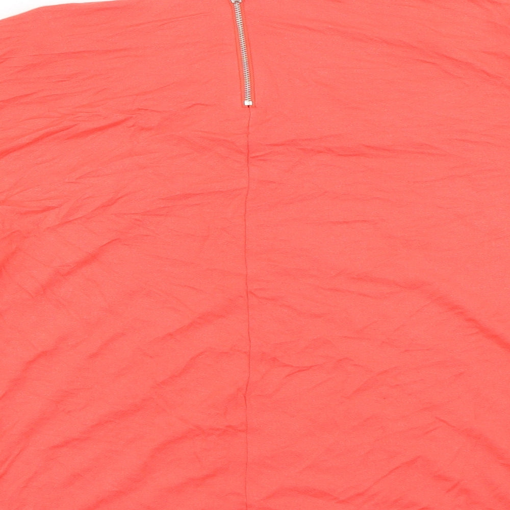 Marks & Spencer Womens Red Basic Blouse Size 18