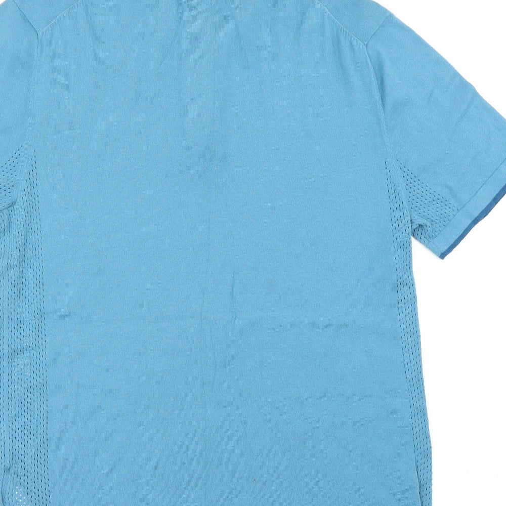 Preworn Mens Blue T-Shirt Size M