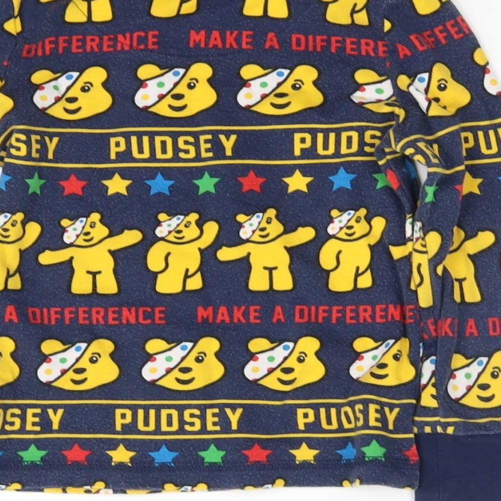 George Boys Blue Basic T-Shirt Size 3-4 Years