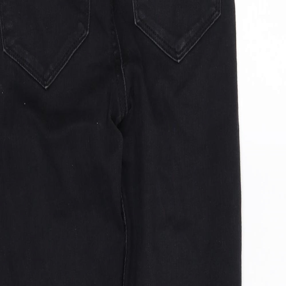 denim Womens Black Straight Jeans Size 10 L28 in