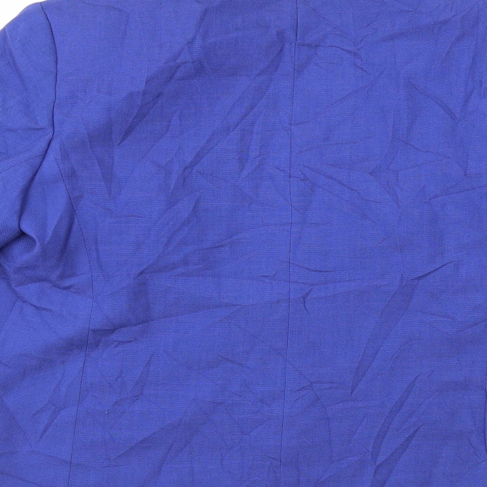Preworn Womens Blue Jacket Size 14