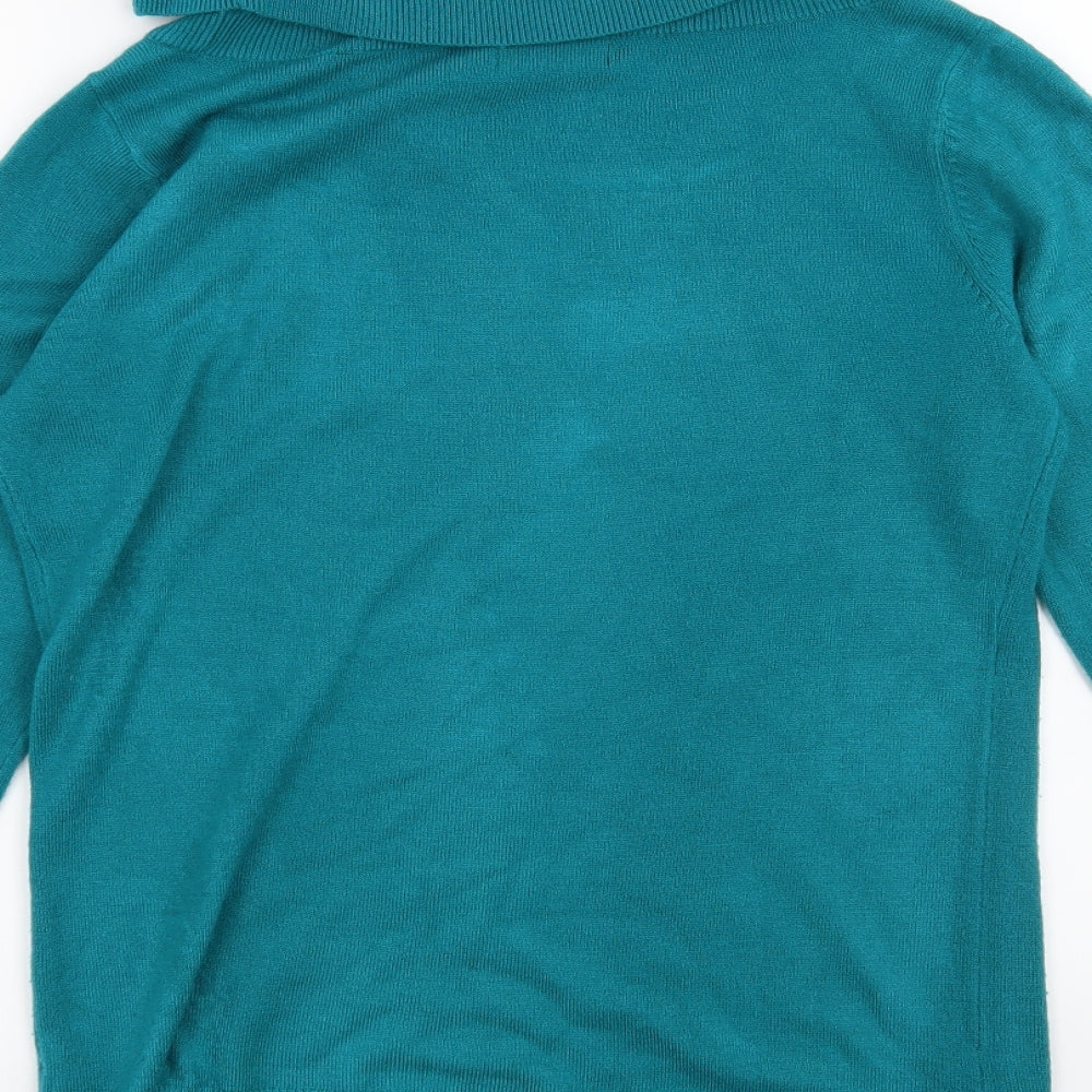 Bonmarché Womens Blue Pullover Jumper Size S