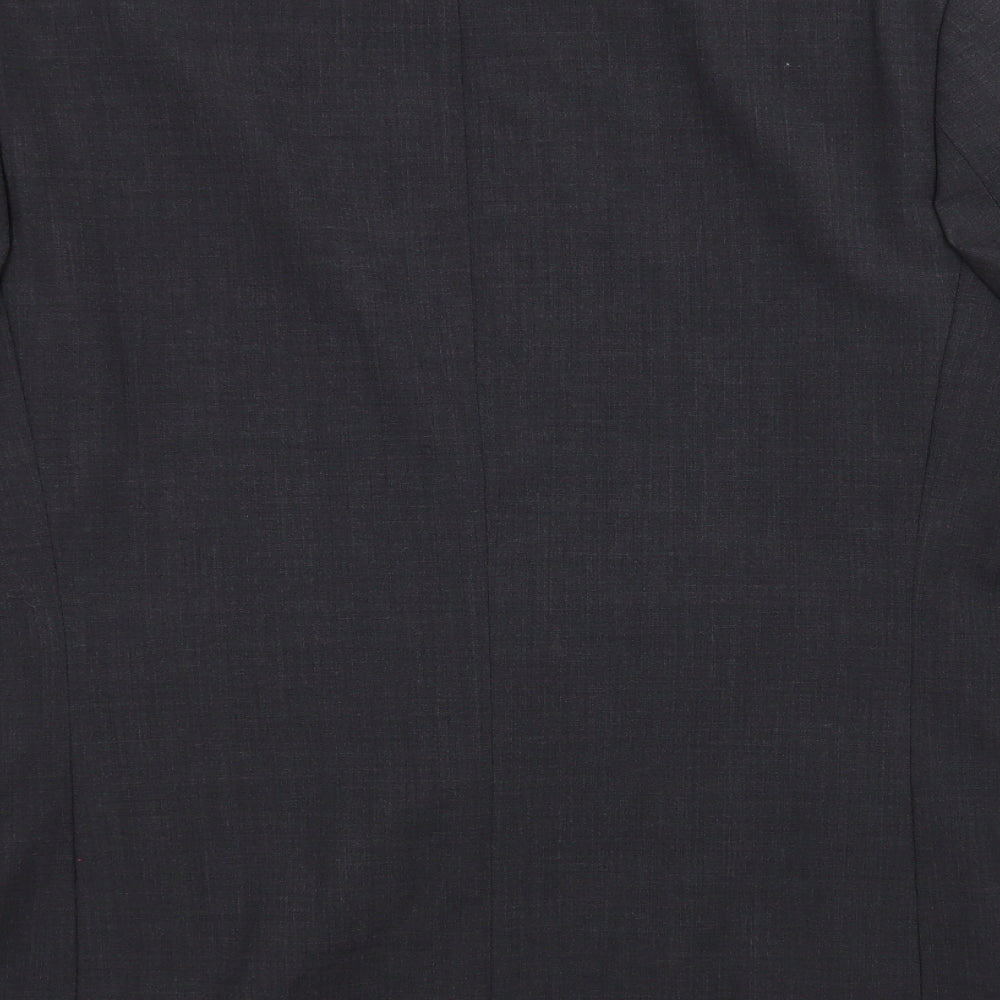 Preworn Mens Grey Jacket Suit Jacket Size 42