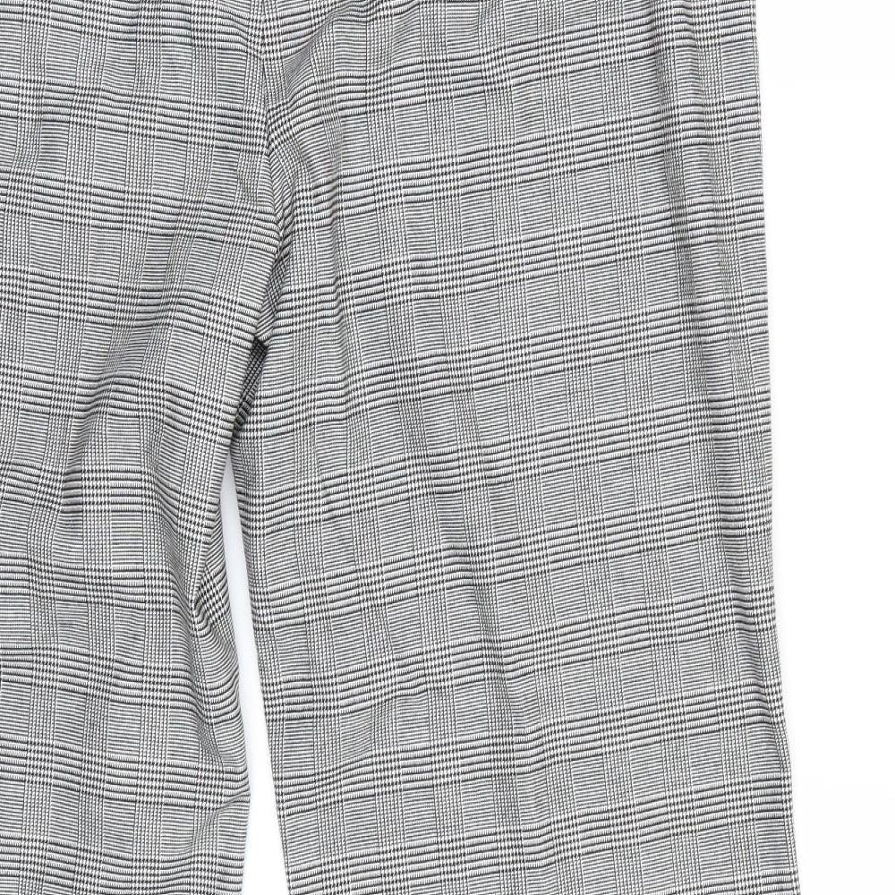 Marks and Spencer Womens White Trousers Size 18 L28 in