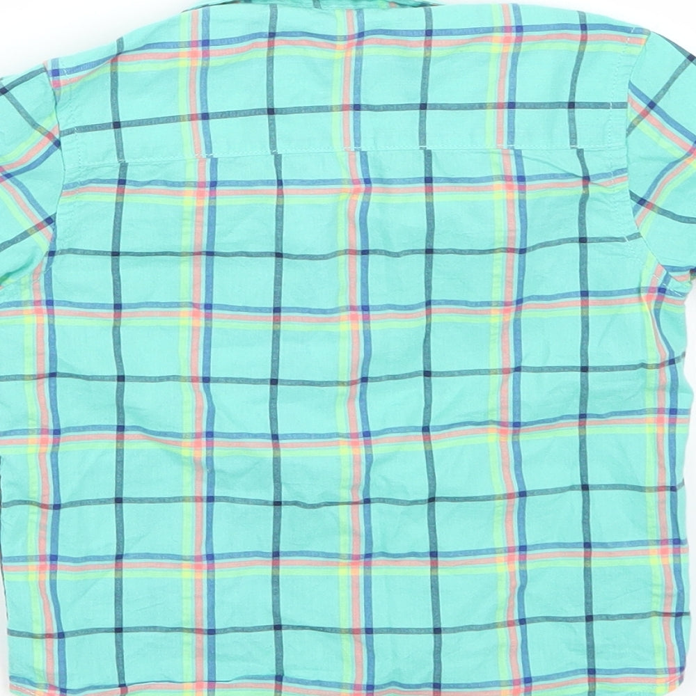 NEXT Baby Green Basic Button-Up Size 12-18 Months