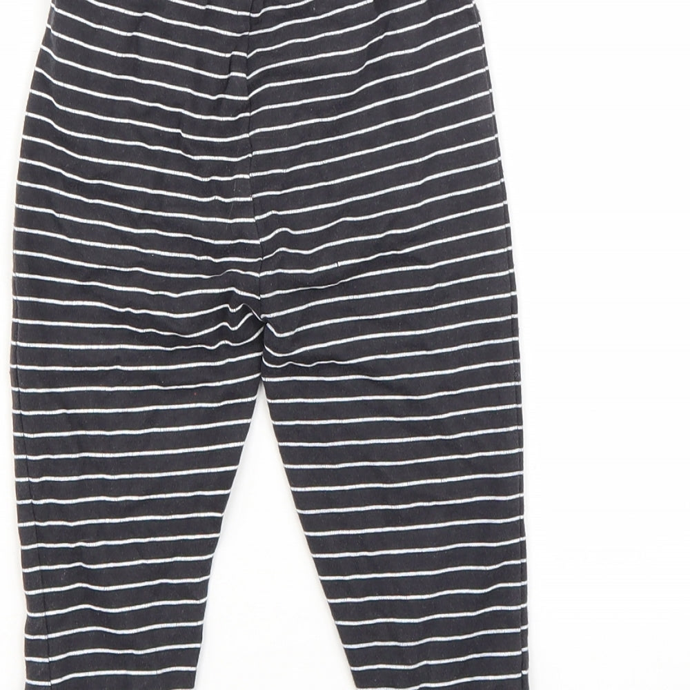 George Baby Blue Striped Capri Trousers Size 12-18 Months