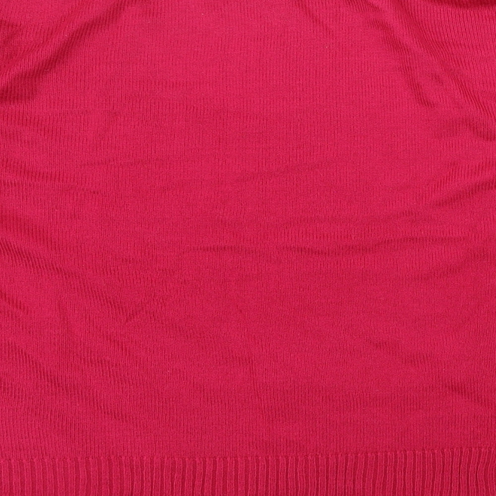 Bonmarché Womens Pink Pullover Jumper Size 22
