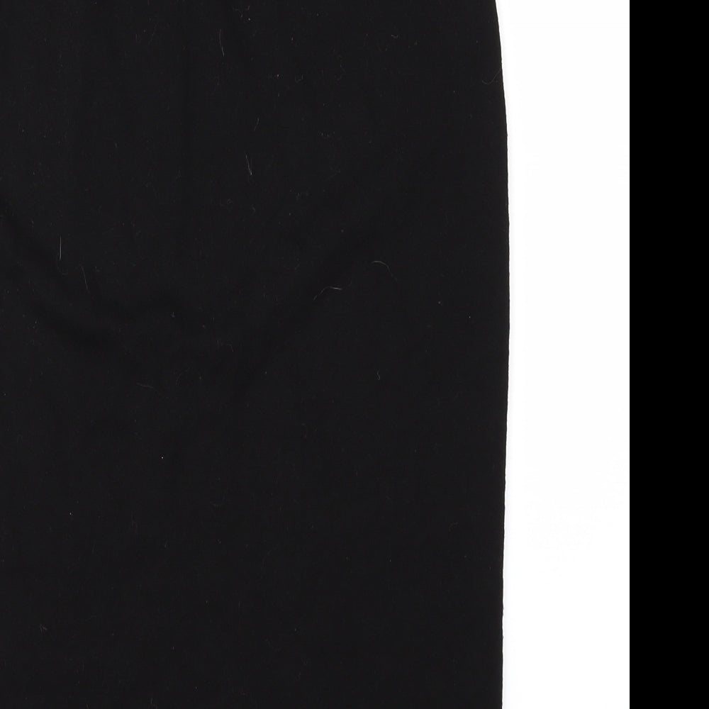 Bozzolo Womens Black A-Line Skirt Size S