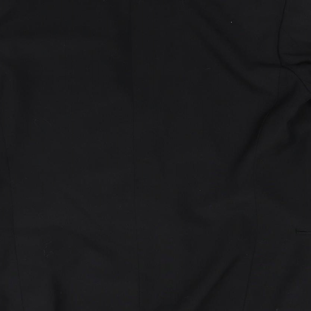 Preworn Mens Black Jacket Blazer Size M