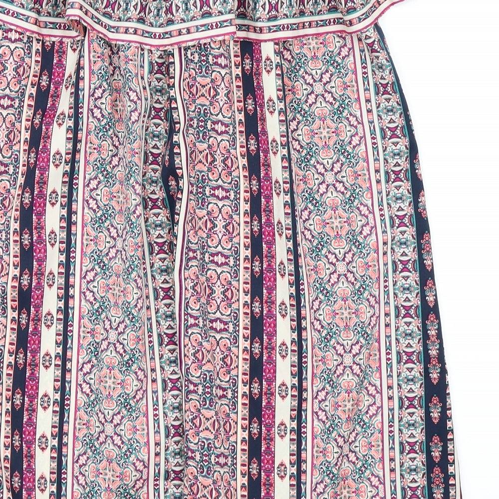 Primark Womens Multicoloured Paisley Mini Size 10