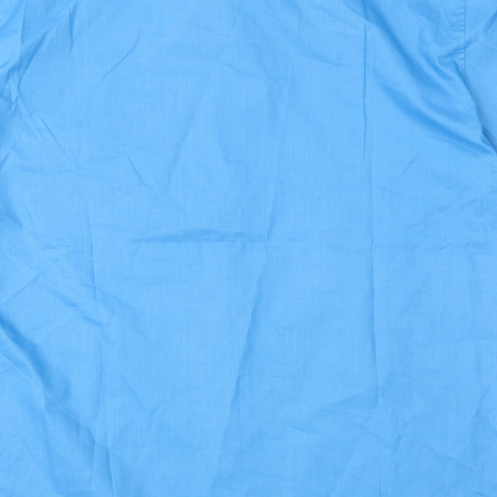 wilsons Mens Blue Button-Up Size M
