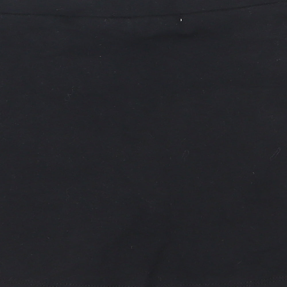 Marks & Spencer Girls Black A-Line Skirt Size 6-7 Years