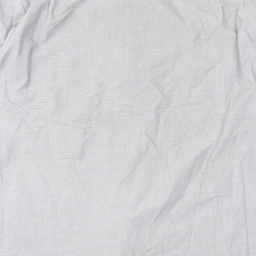 Debehams Mens Grey Button-Up Size 48