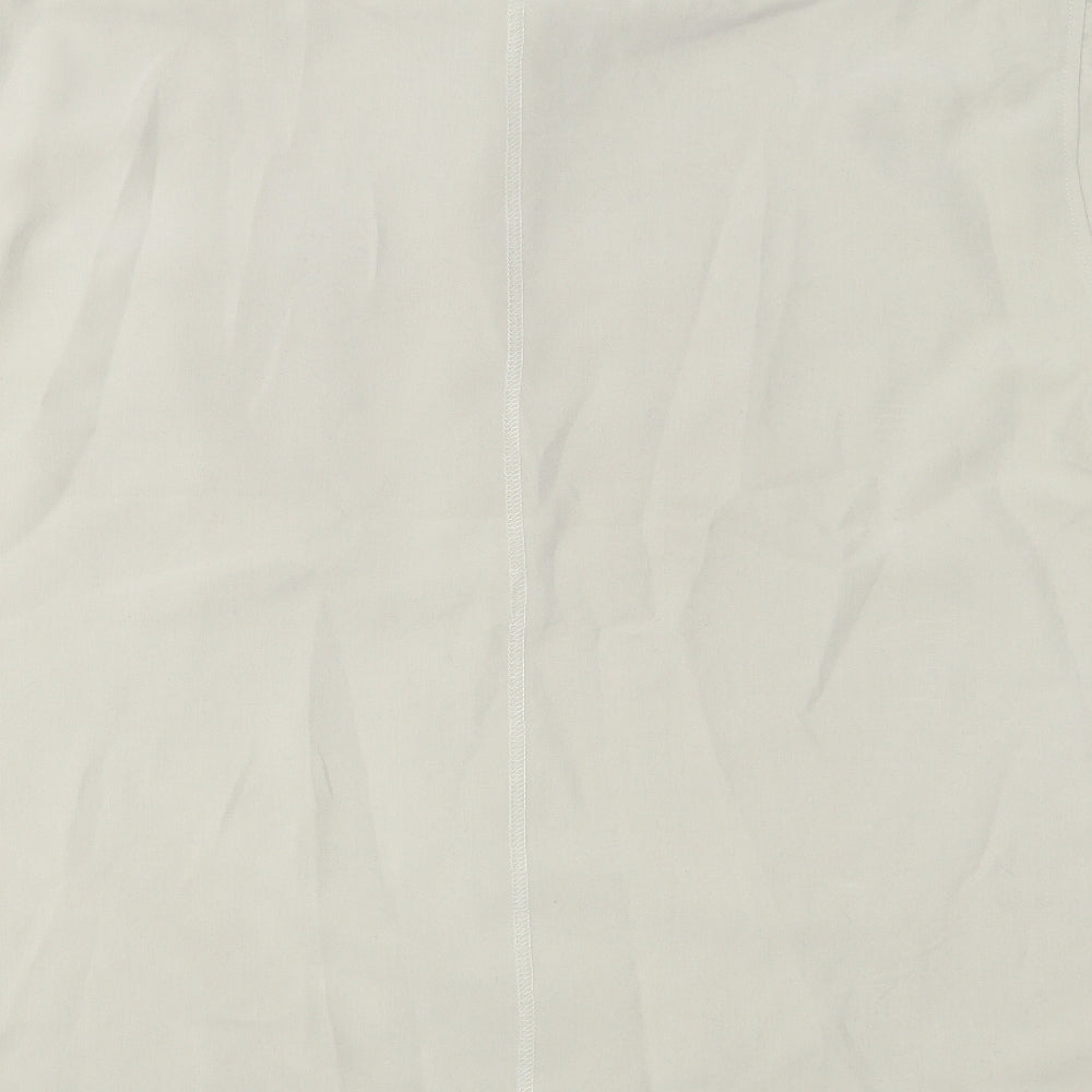 Easy Mens Beige Button-Up Size L