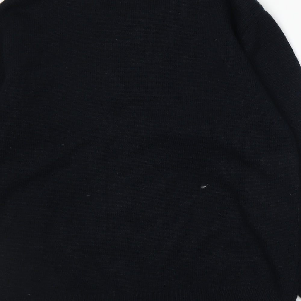 Preworn Mens Blue Knit Pullover Jumper Size M