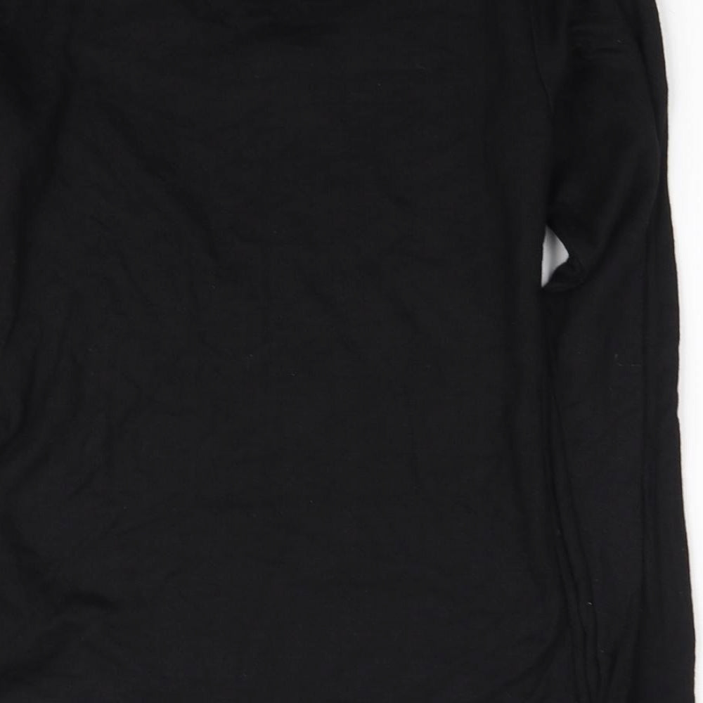 Avenue Girls Black Basic T-Shirt Size 12-13 Years