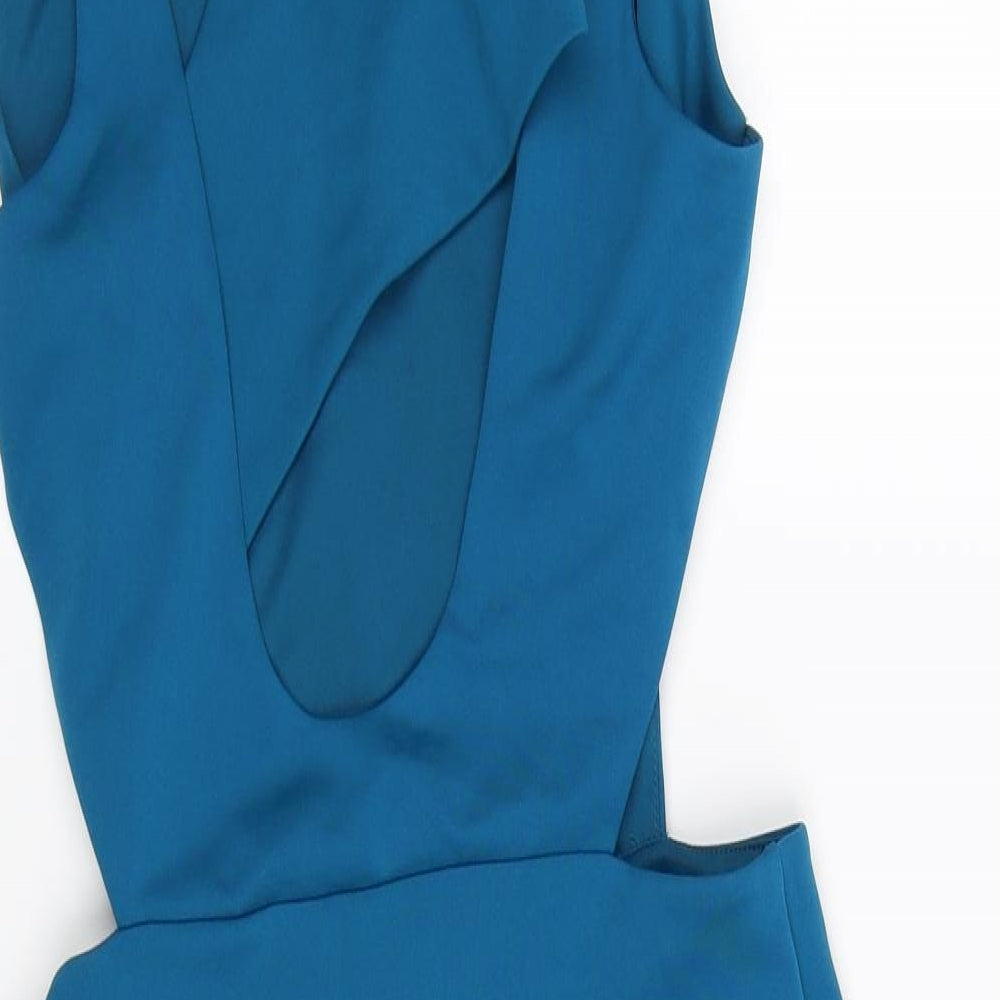 New Look Womens Blue Fit & Flare Size 12