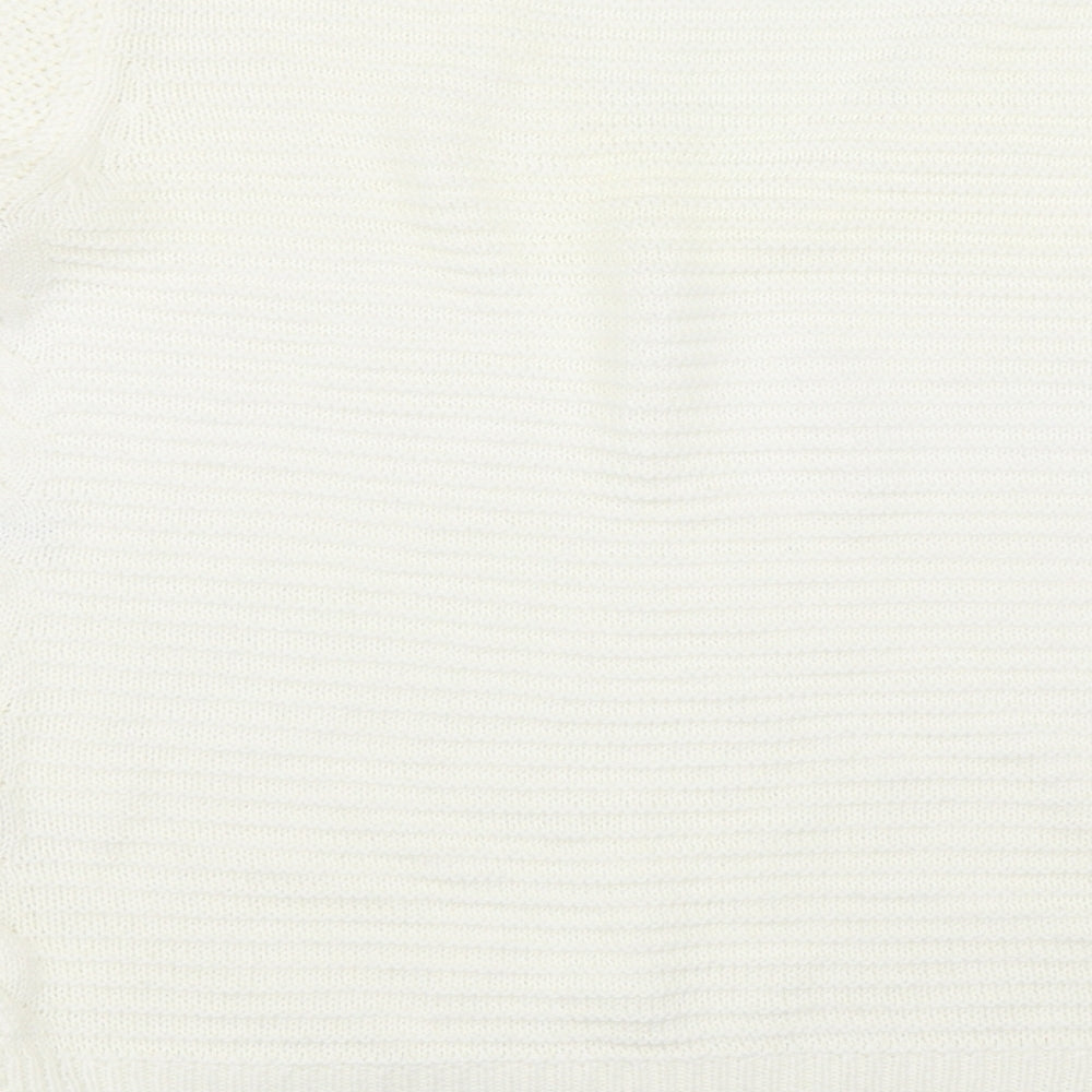 TU Womens Ivory Pullover Jumper Size 12
