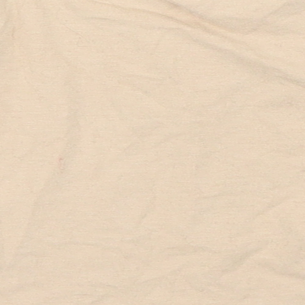 NEXT Girls Beige Basic T-Shirt Size 3-6 Months