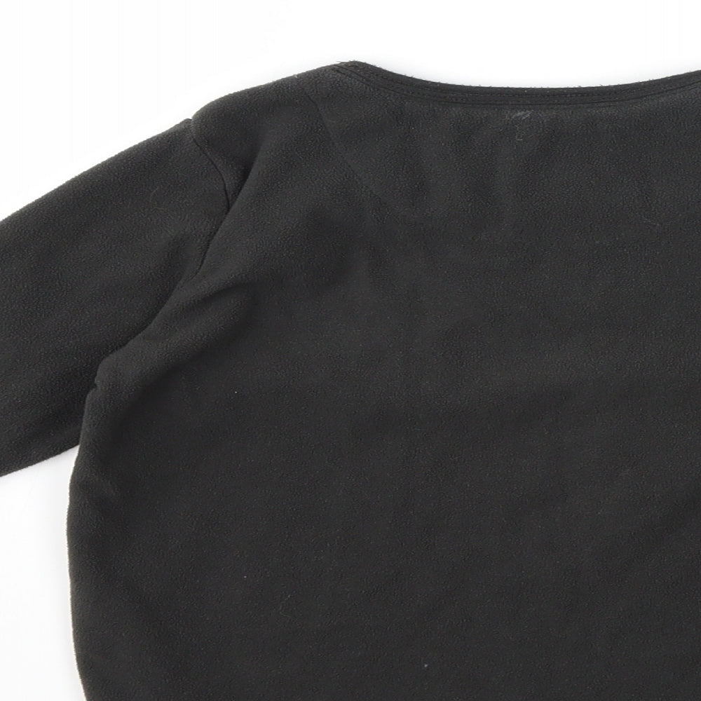 Primark Boys Grey Fleece Pullover Sweatshirt Size 5-6 Years