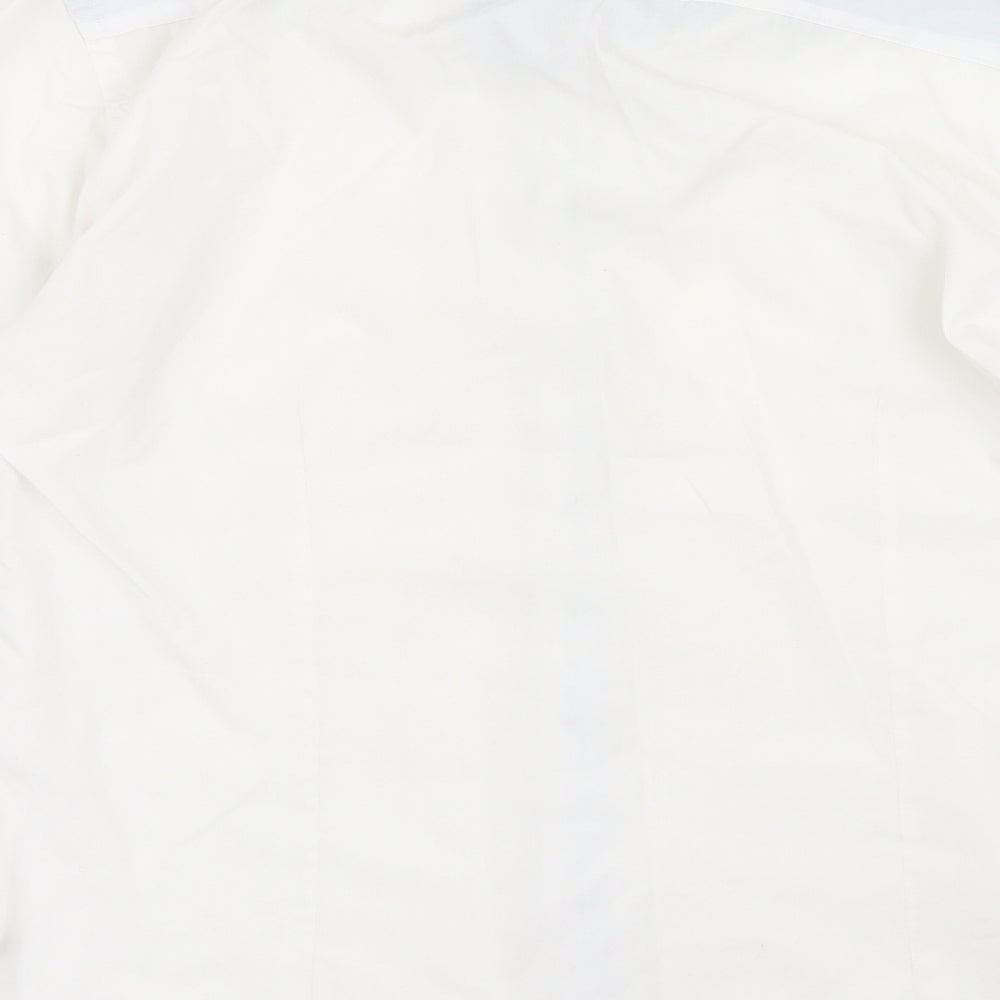 Twisted Soul Mens White Button-Up Size S
