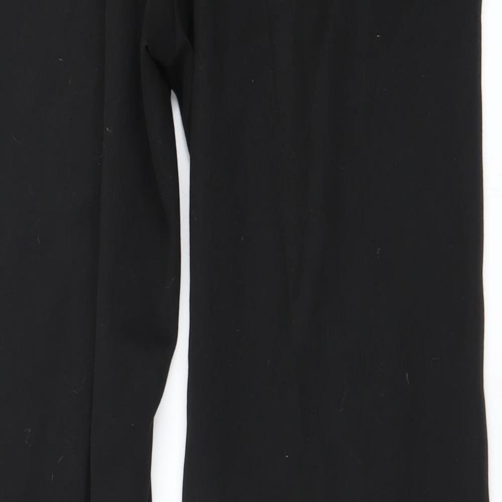 Preworn Mens Black Trousers Size 36 in L32 in