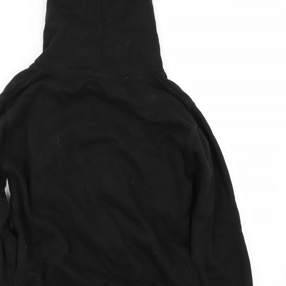 AWD Boys Black Pullover Hoodie Size 9-10 Years