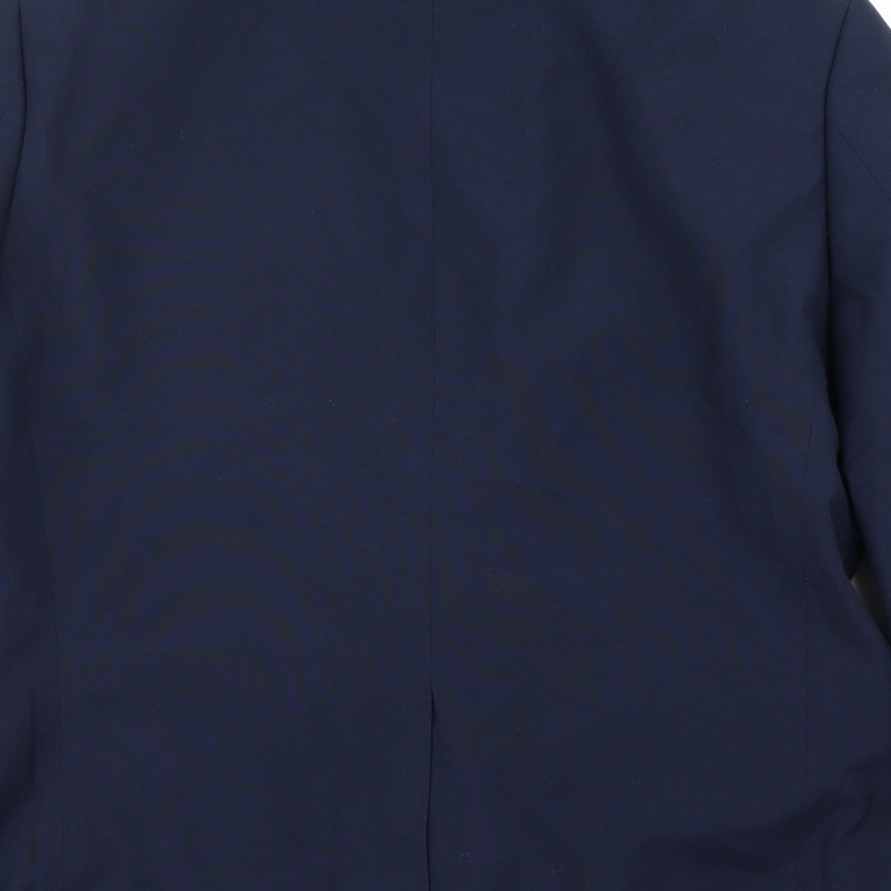 Preworn Mens Blue Jacket Blazer Size 42