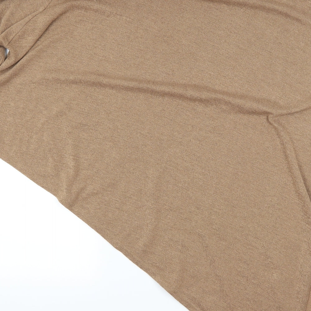 AX Womens Beige Pullover Jumper Size 12