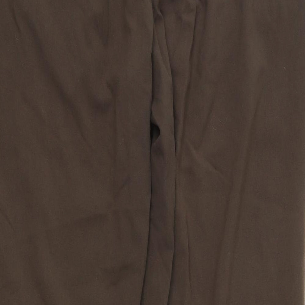 Sharagano Womens Brown Trousers Size 16 L30 in