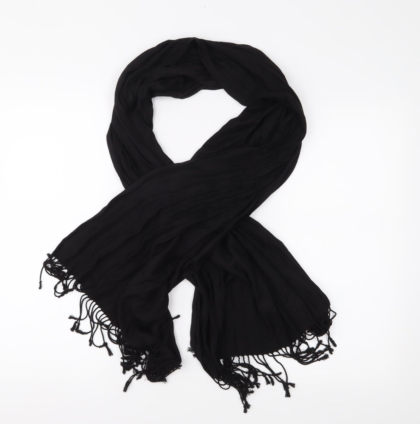 Preworn Womens Black Shawl/Wrap