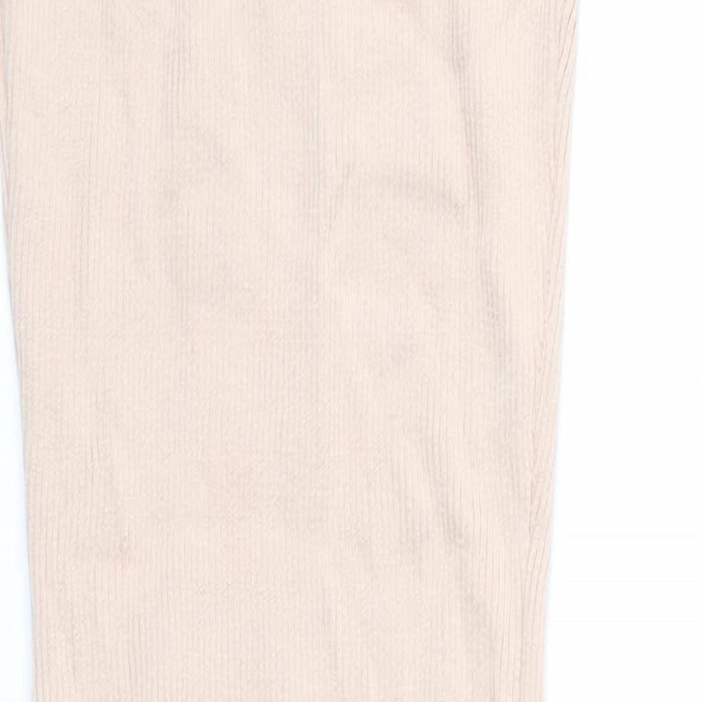 New Look Womens Beige Jersey Sheath Size 8