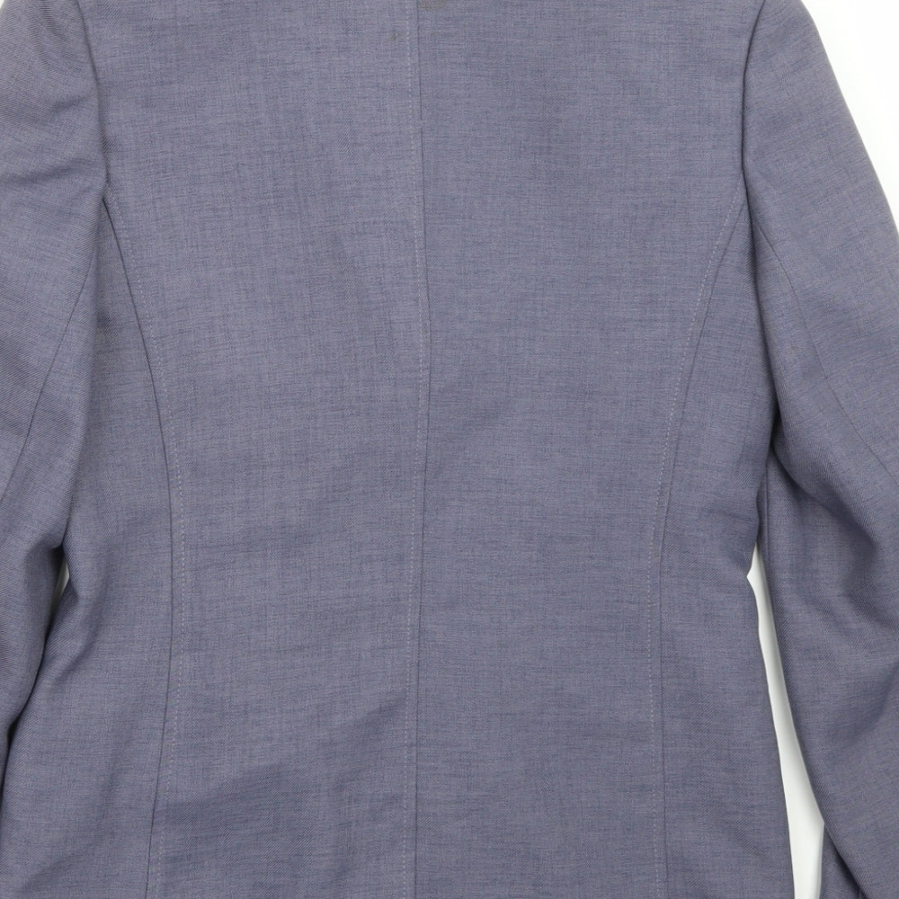 Autonomy Womens Purple Jacket Blazer Size 10