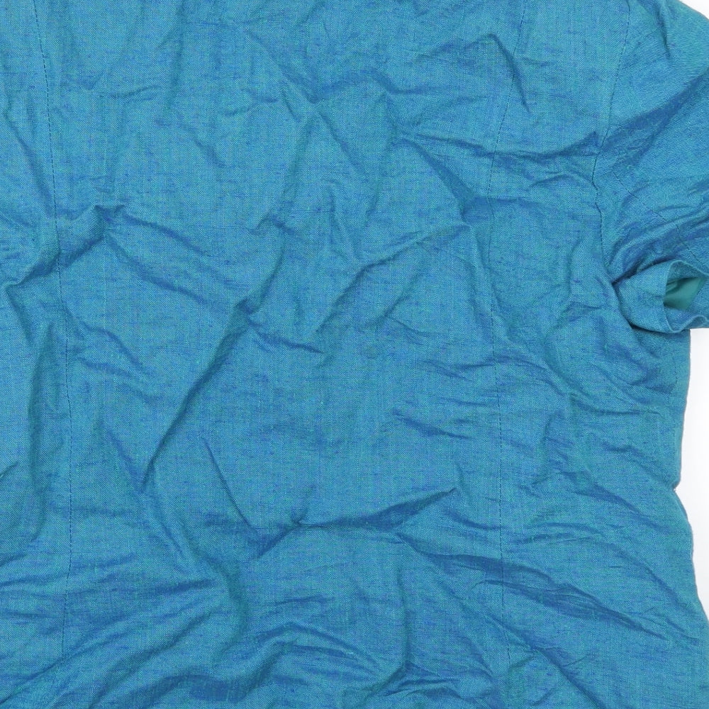 Dorothy Perkins Womens Blue Jacket Size 18